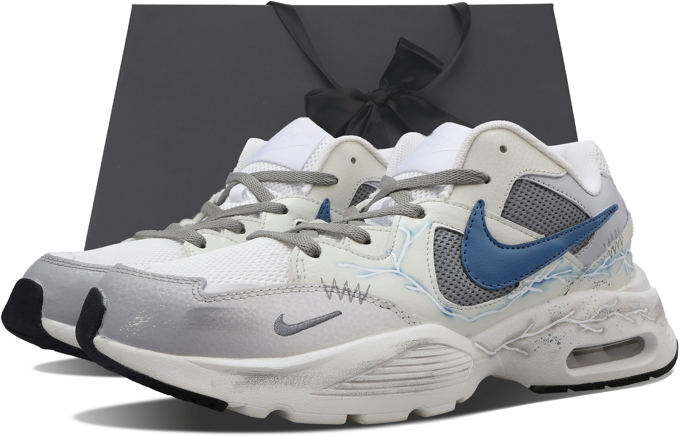 custom-shoes-women-nike-air-max-fusion-lightning-gradient-splatter