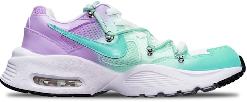 【訂製球鞋】 Nike Air Max Fusion 氣墊 耐磨 馬卡龍 三色漸變 解構雙鞋帶 低筒 跑步鞋 女款 藍紫 Order 【訂製球鞋】 Nike Air Max Fusion 氣墊 耐磨 馬卡龍 三色漸變 解構雙鞋帶 低筒 跑步鞋 女款 藍紫