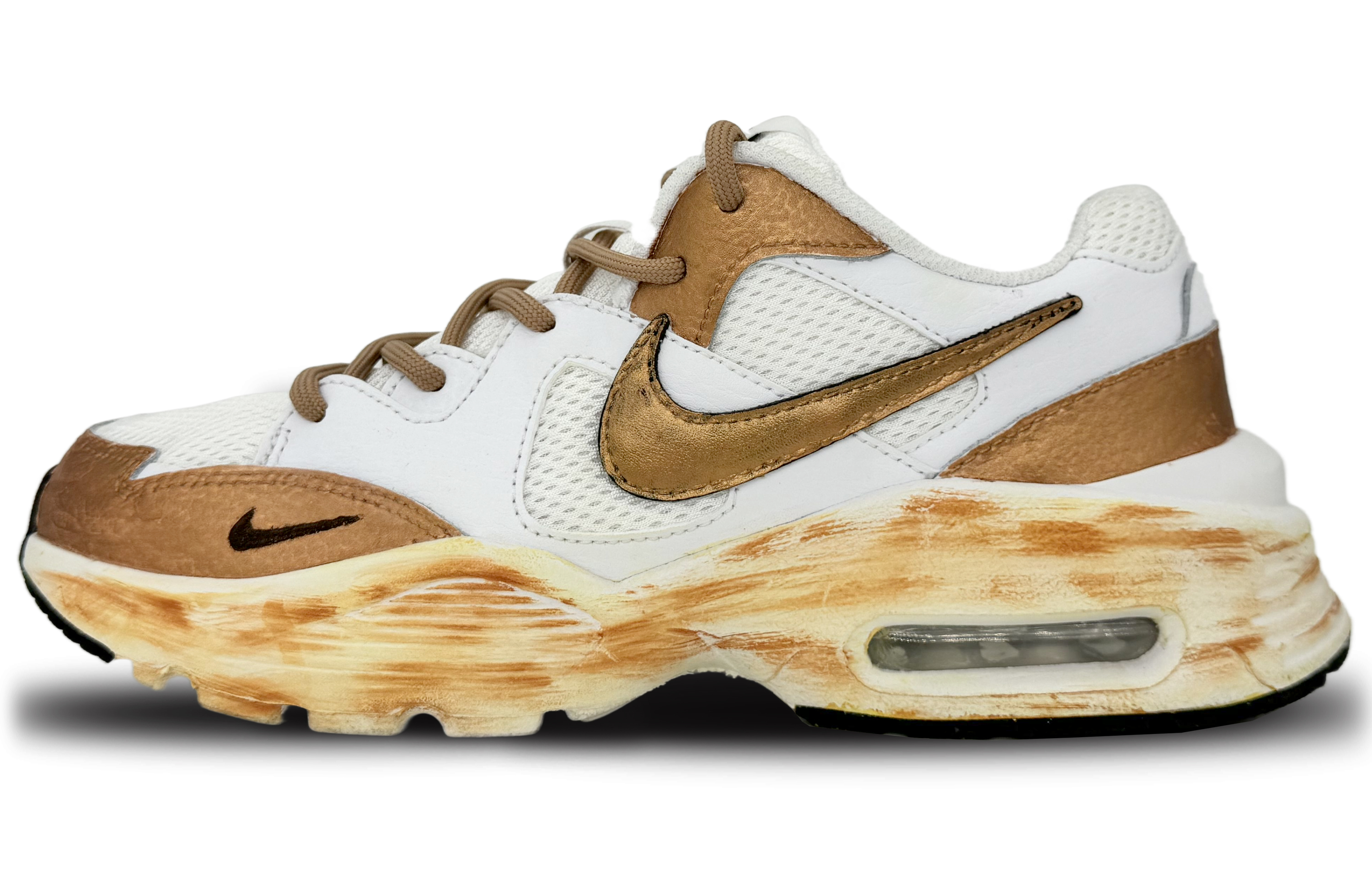 [Custom Shoes] (Women) Nike Air Max Fusion 'Metallic Gold Vintage' CJ1670-100-486769