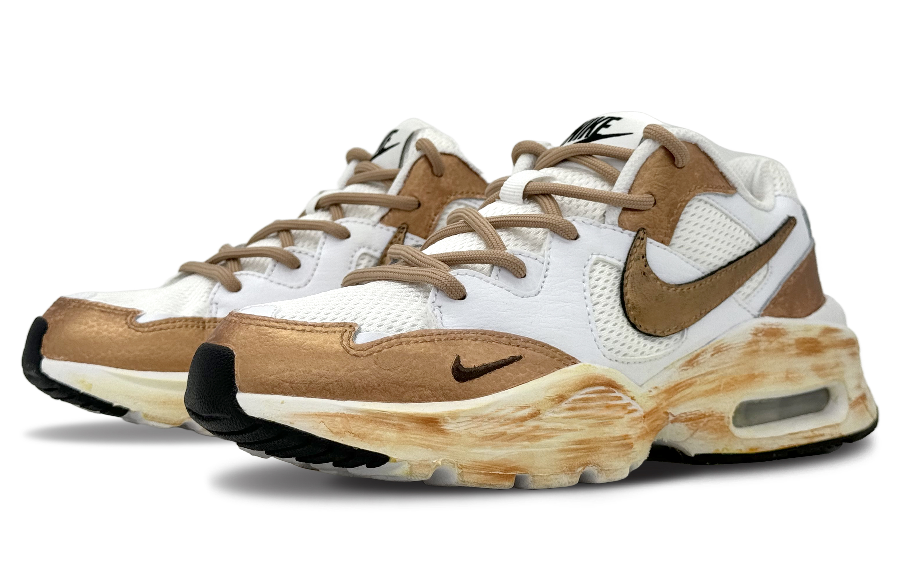 Lookbook (W) [Sepatu Custom] Nike Air Max Fusion 'Emas Metalik Vintage' CJ1670-100-486769