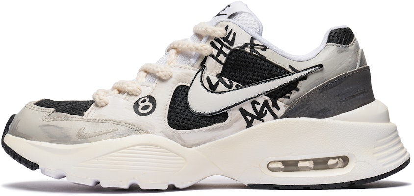(W) 나이키 에어맥스 퓨전 '모카 블랙' (커스텀) CJ1671-100(Team67-女款涂鸦黑8) Order (W) 나이키 에어맥스 퓨전 '모카 블랙' (커스텀) CJ1671-100(Team67-女款涂鸦黑8)