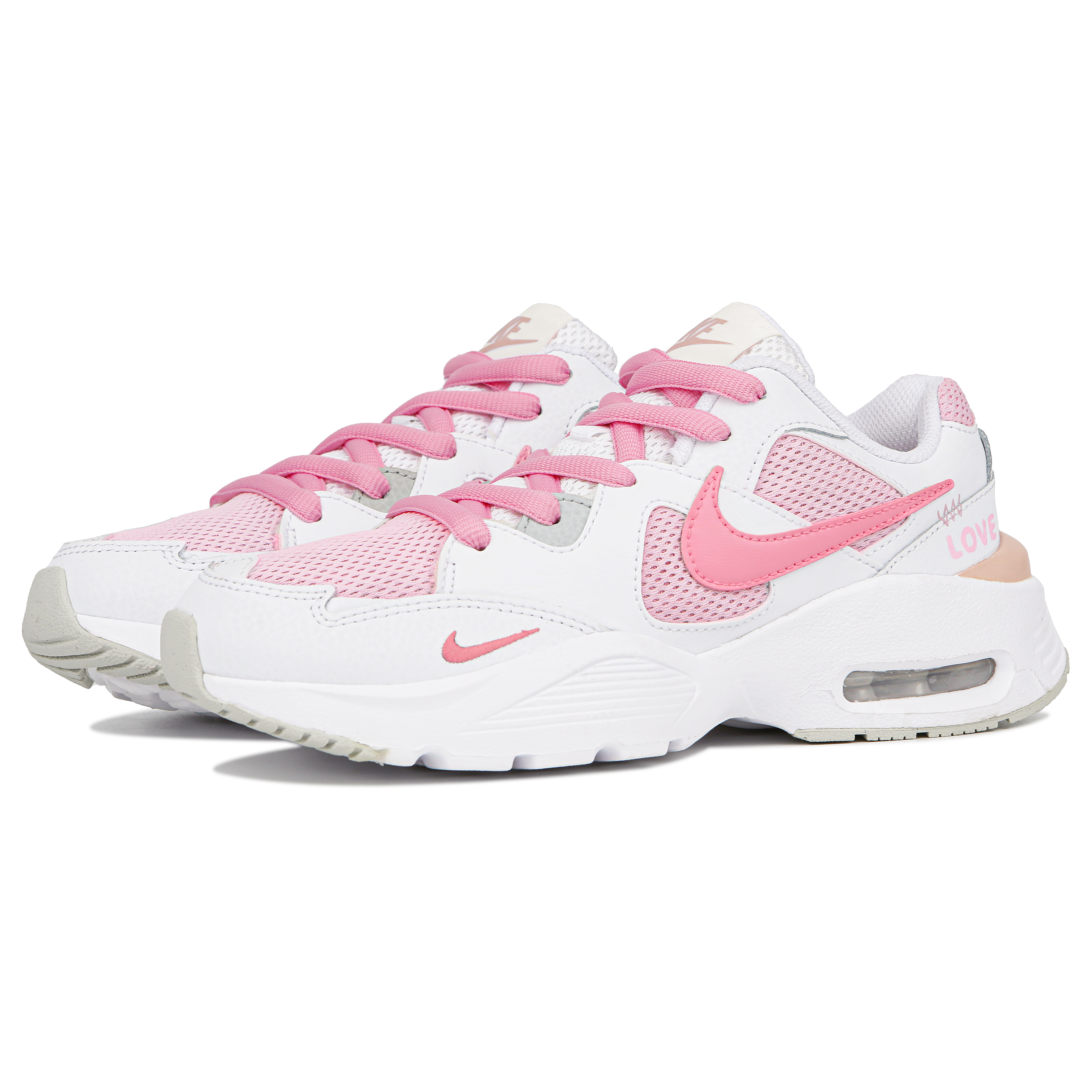 Shop (W) [Sepatu Kustom] Nike Air Max Fusion 'Peach Pink Putih' CJ1671-101（Team4-女款蜜桃少女SBOX）