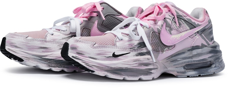 【訂製球鞋】Nike Air Max Fusion 811製造 粉境舊夢 戶外荒土風 防滑耐磨 低筒 氣墊 休閒跑步鞋 女款 粉灰白 Shop 【訂製球鞋】Nike Air Max Fusion 811製造 粉境舊夢 戶外荒土風 防滑耐磨 低筒 氣墊 休閒跑步鞋 女款 粉灰白