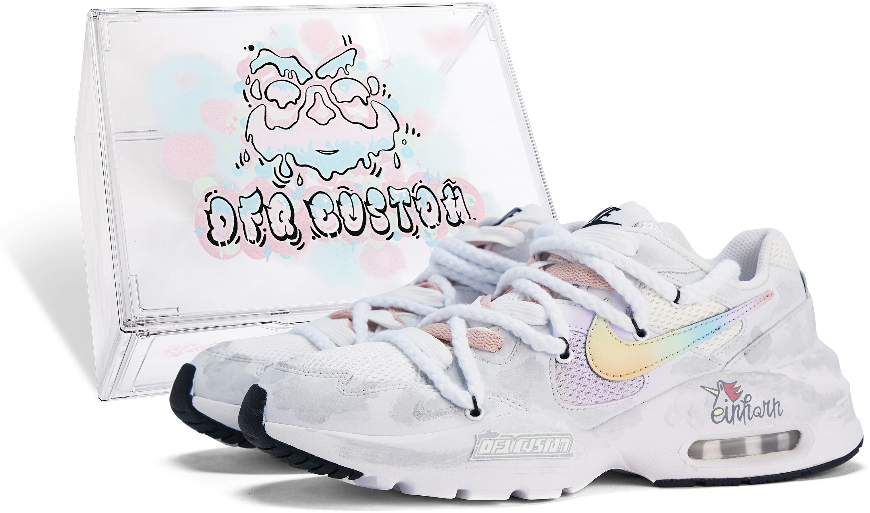 custom-shoes-women-nike-air-max-fusion-rainbow-star-grey-purple