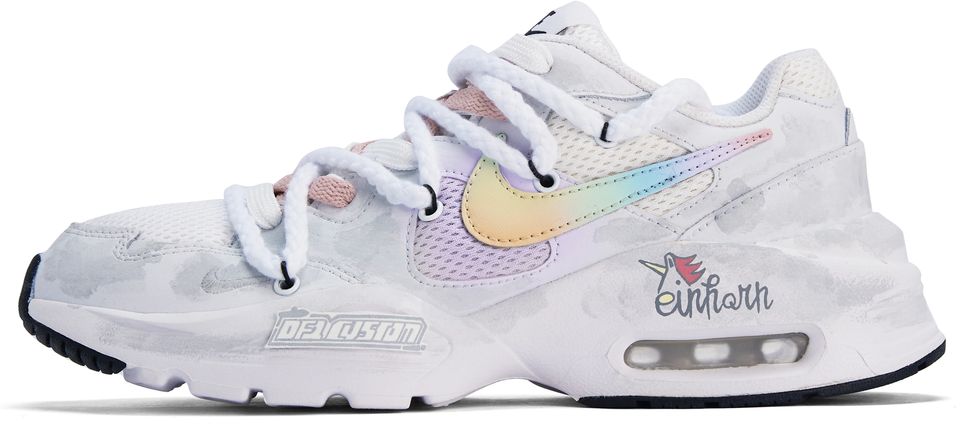 custom-shoes-women-nike-air-max-fusion-rainbow-star-graffiti-grey-purple