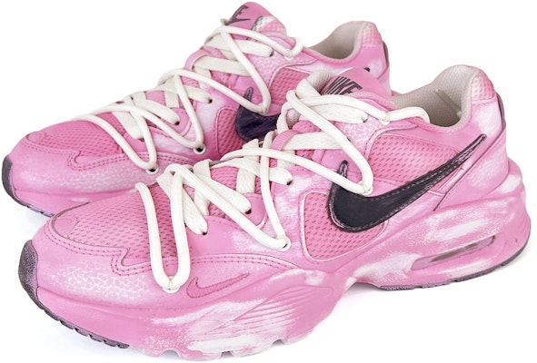 (W) 나이키 에어맥스 퓨전 '스크래치 핑크' (커스텀) CJ1671-100-460410 Lookbook (W) 나이키 에어맥스 퓨전 '스크래치 핑크' (커스텀) CJ1671-100-460410