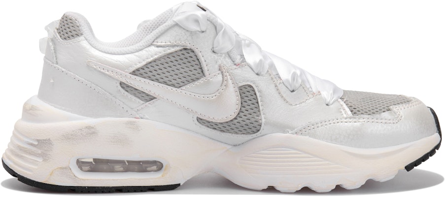 (W) 나이키 에어맥스 퓨전 '실버 새틴 보우' (커스텀) CJ1671-100(Team拾玖-质感银色) Shop (W) 나이키 에어맥스 퓨전 '실버 새틴 보우' (커스텀) CJ1671-100(Team拾玖-质感银色)