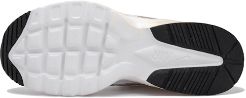 【訂製球鞋】Nike Air Max Fusion OKHR 質感銀色 絲綢蝴蝶結掛飾 蕾絲花瓣 銀鉤 低筒跑步鞋 女款 灰白銀 Sizing 【訂製球鞋】Nike Air Max Fusion OKHR 質感銀色 絲綢蝴蝶結掛飾 蕾絲花瓣 銀鉤 低筒跑步鞋 女款 灰白銀