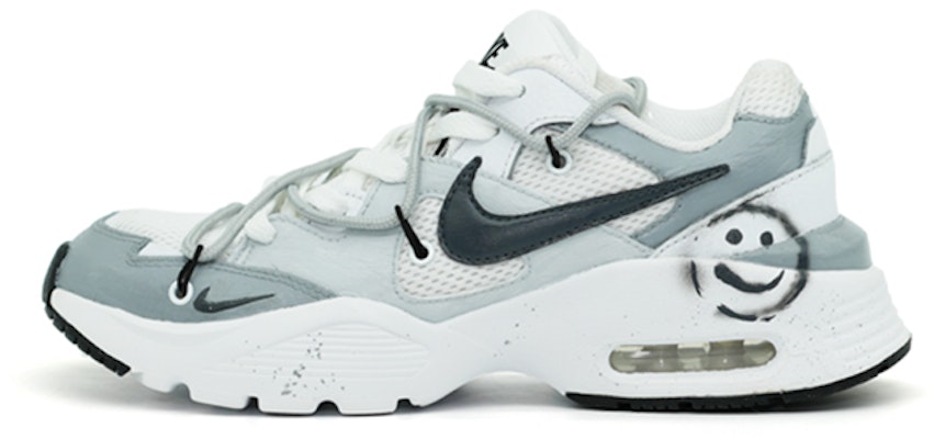 (W) 나이키 에어맥스 퓨전 '스마일리 그레이' (커스텀) CJ1671-100(TEAM106-女款SMILEY) Buy (W) 나이키 에어맥스 퓨전 '스마일리 그레이' (커스텀) CJ1671-100(TEAM106-女款SMILEY)