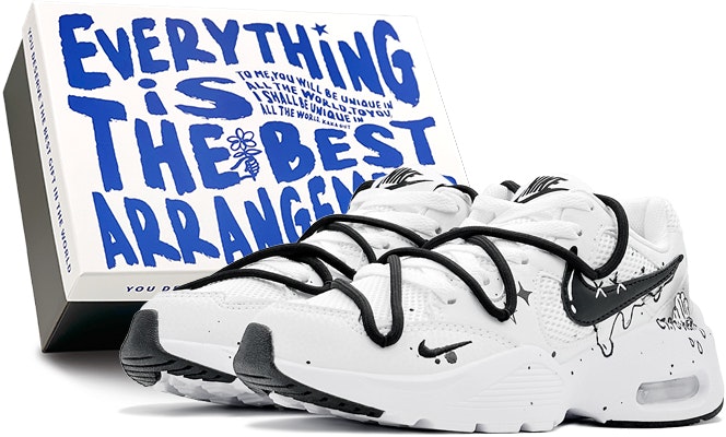 (W) Zapatillas Nike Air Max Fusion 'Street Graffiti Negro-Blanco' CJ1671-100(Team88-黑白气泡S-BOX) Buy (W) Zapatillas Nike Air Max Fusion 'Street Graffiti Negro-Blanco' CJ1671-100(Team88-黑白气泡S-BOX)