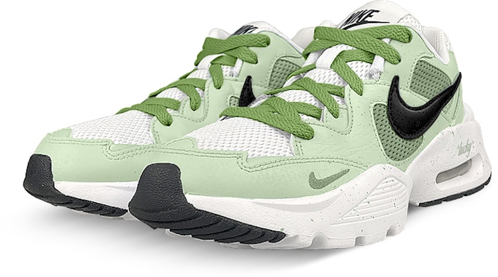 (W) 나이키 에어맥스 퓨전 '여름 숲 흰/초록' (커스텀) CJ1671-100(Team47-女幸运绿SBOX) Lookbook (W) 나이키 에어맥스 퓨전 '여름 숲 흰/초록' (커스텀) CJ1671-100(Team47-女幸运绿SBOX)