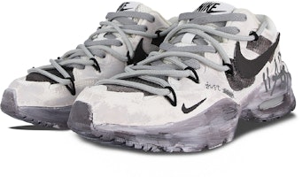 【訂製球鞋】 Nike Air Max Fusion 衰敗城市 織物 復古 做舊 潮流 時尚 百搭 減震防滑耐磨通風 低筒 跑步鞋 女款 黑灰 Shop 【訂製球鞋】 Nike Air Max Fusion 衰敗城市 織物 復古 做舊 潮流 時尚 百搭 減震防滑耐磨通風 低筒 跑步鞋 女款 黑灰