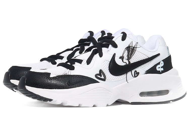 Lookbook (W) [Kasut Custom] Nike Air Max Fusion 'Swallowtail Putih' CJ1671-100(Team10--飘飘燕尾