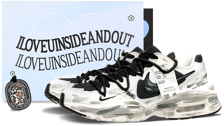 custom-shoes-women-nike-air-max-fusion-tms-graffiti-dirty-retro-black-white