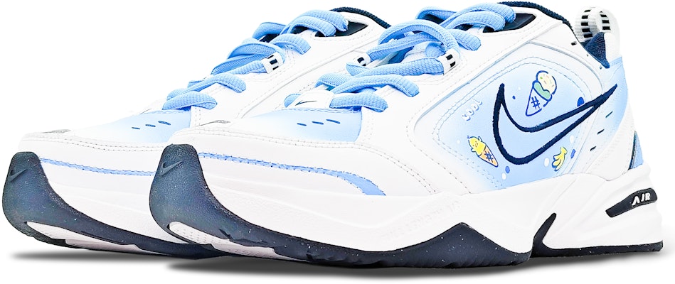 (W) 나이키 에어 모나크 4 '아이스 블루 선데'(커스텀) 415445-102(Team188-冰蓝甜筒-蓝白) Shop (W) 나이키 에어 모나크 4 '아이스 블루 선데'(커스텀) 415445-102(Team188-冰蓝甜筒-蓝白)