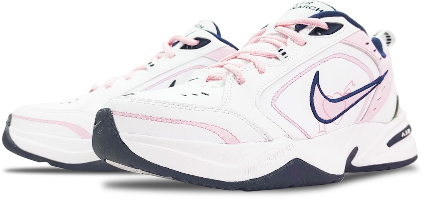 【訂製球鞋】 Nike Air Monarch 4 合成革人造皮 一見鍾情 愛心之箭 可愛少女風 防滑耐磨增高 高筒 時尚爸爸鞋 女款 粉白 Shop 【訂製球鞋】 Nike Air Monarch 4 合成革人造皮 一見鍾情 愛心之箭 可愛少女風 防滑耐磨增高 高筒 時尚爸爸鞋 女款 粉白