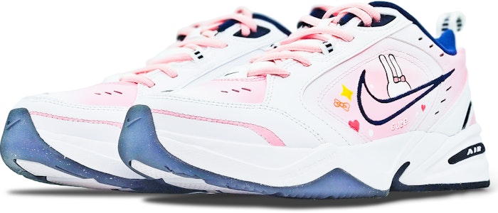 (W) 나이키 에어 모나크 IV '핑크 버니' (커스텀) 415445-102(Team188-粉色小兔-粉白) Shop (W) 나이키 에어 모나크 IV '핑크 버니' (커스텀) 415445-102(Team188-粉色小兔-粉白)