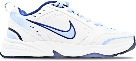 【自訂球鞋】Nike Air Monarch 4 合成革人造皮皮革 碧藍雲朵 復古百搭 可愛少女風 呆萌 防滑耐磨增高 低筒 老爹鞋 女款 藍白 Lookbook 【自訂球鞋】Nike Air Monarch 4 合成革人造皮皮革 碧藍雲朵 復古百搭 可愛少女風 呆萌 防滑耐磨增高 低筒 老爹鞋 女款 藍白