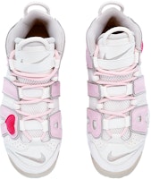 【定制球鞋】Nike Air More Uptempo (GS) 皮蓬 立體愛心 貼皮 手工縫製 少女 可愛 個性 女生禮物 馬卡龍 奶油 大AIR 復古籃球鞋 女款 白粉 Shop 【定制球鞋】Nike Air More Uptempo (GS) 皮蓬 立體愛心 貼皮 手工縫製 少女 可愛 個性 女生禮物 馬卡龍 奶油 大AIR 復古籃球鞋 女款 白粉