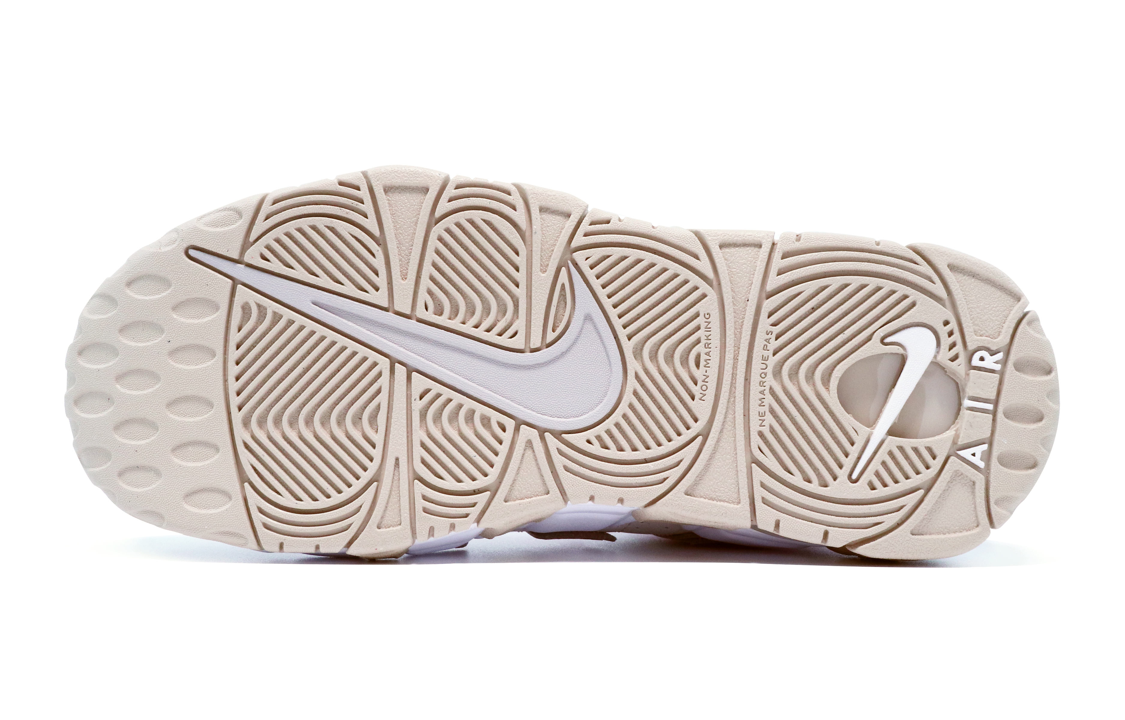 Details for (W) [カスタムシューズ] (レディース) ナイキ エア モア アップテンポ 'マカロンクリームハーツ' DM1023-001(TeamTen-女款立体爱心)