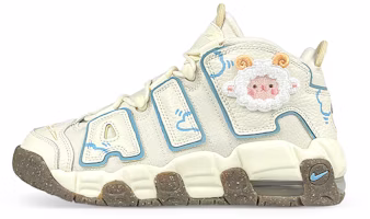 【客製球鞋】Nike Air More Uptempo 奶嘟嘟綿羊 中筒 復古籃球鞋 女款 Buy 【客製球鞋】Nike Air More Uptempo 奶嘟嘟綿羊 中筒 復古籃球鞋 女款