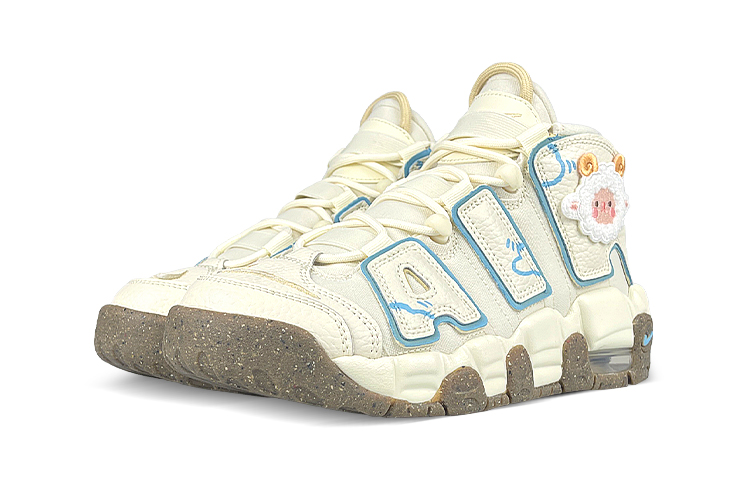 [Custom Shoes] (W) Nike Air More Uptempo 'Milk Sheep' 圖 3