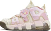 Buy 【定制球鞋】Nike Air More Uptempo 草莓牛奶冰 童心未泯 清新 甜妹 中幫 復古籃球鞋 女款 米粉