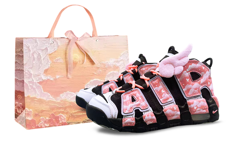 [Custom Shoes] (W) Nike Air More Uptempo 'Sweet Storm Pink'