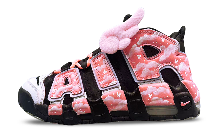 [Custom Shoes] (W) Nike Air More Uptempo 'Sweet Storm Pink' 圖 2