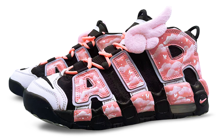 [Custom Shoes] (W) Nike Air More Uptempo 'Sweet Storm Pink' 圖 4