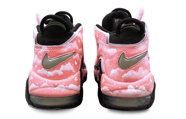 [Custom Shoes] (W) Nike Air More Uptempo 'Sweet Storm Pink' 圖 6