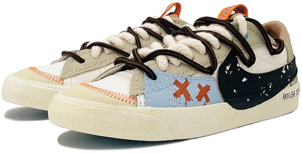 (W) 나이키 블레이저 로우 77 '흑백' (커스텀) DX6043-171(TeamK-西海岸) Lookbook (W) 나이키 블레이저 로우 77 '흑백' (커스텀) DX6043-171(TeamK-西海岸)