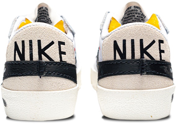 【定製球鞋】 Nike Blazer Low 77 Jumbo 塗鴉潑墨 復古休閒 低筒 板鞋 女款 黑白灰 Shop 【定製球鞋】 Nike Blazer Low 77 Jumbo 塗鴉潑墨 復古休閒 低筒 板鞋 女款 黑白灰