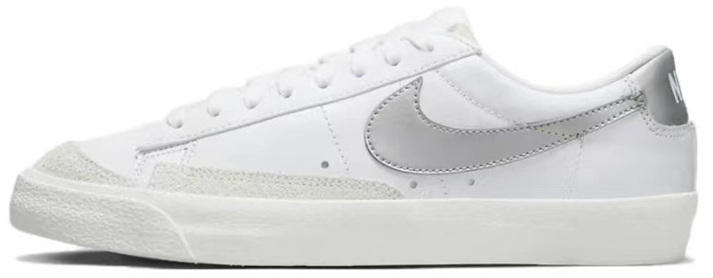 【定制球鞋】Nike Blazer Low '77 月光海 童心未泯 優雅 禮盒 芭蕾風 休閒 低幫 板鞋 女款 白銀 1