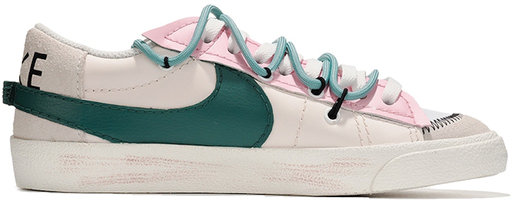 (W) 나이키 블레이저 로우 77 점보 '파스텔 핑크-그린' (커스텀) DQ1470-101(Team62-许愿) Order (W) 나이키 블레이저 로우 77 점보 '파스텔 핑크-그린' (커스텀) DQ1470-101(Team62-许愿)