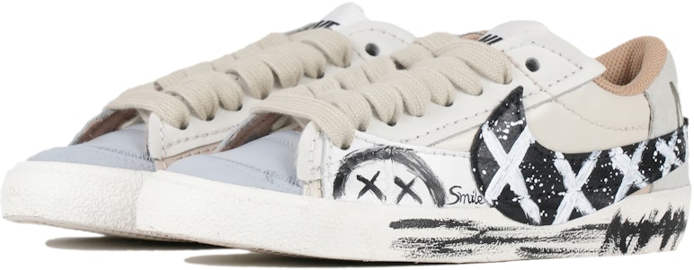 (W) 【定制鞋款】耐克开拓者低帮 '77 Jumbo '涂鸦小丑' DQ1470-105(Team42-女款涂鸦小丑黑白) Lookbook (W) 【定制鞋款】耐克开拓者低帮 '77 Jumbo '涂鸦小丑' DQ1470-105(Team42-女款涂鸦小丑黑白)