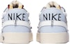 Shop 【訂製球鞋】Nike Blazer Low '77 Jumbo 特殊鞋盒 破繭 蝴蝶 簡約 低筒 板鞋 女款 米白藍紫
