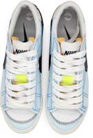 【客製球鞋】Nike Blazer Low 77 Jumbo 極簡拼接 雕花皮勾 浮雕 皮貼 低筒 板鞋 女款 藍棕 Shop 【客製球鞋】Nike Blazer Low 77 Jumbo 極簡拼接 雕花皮勾 浮雕 皮貼 低筒 板鞋 女款 藍棕