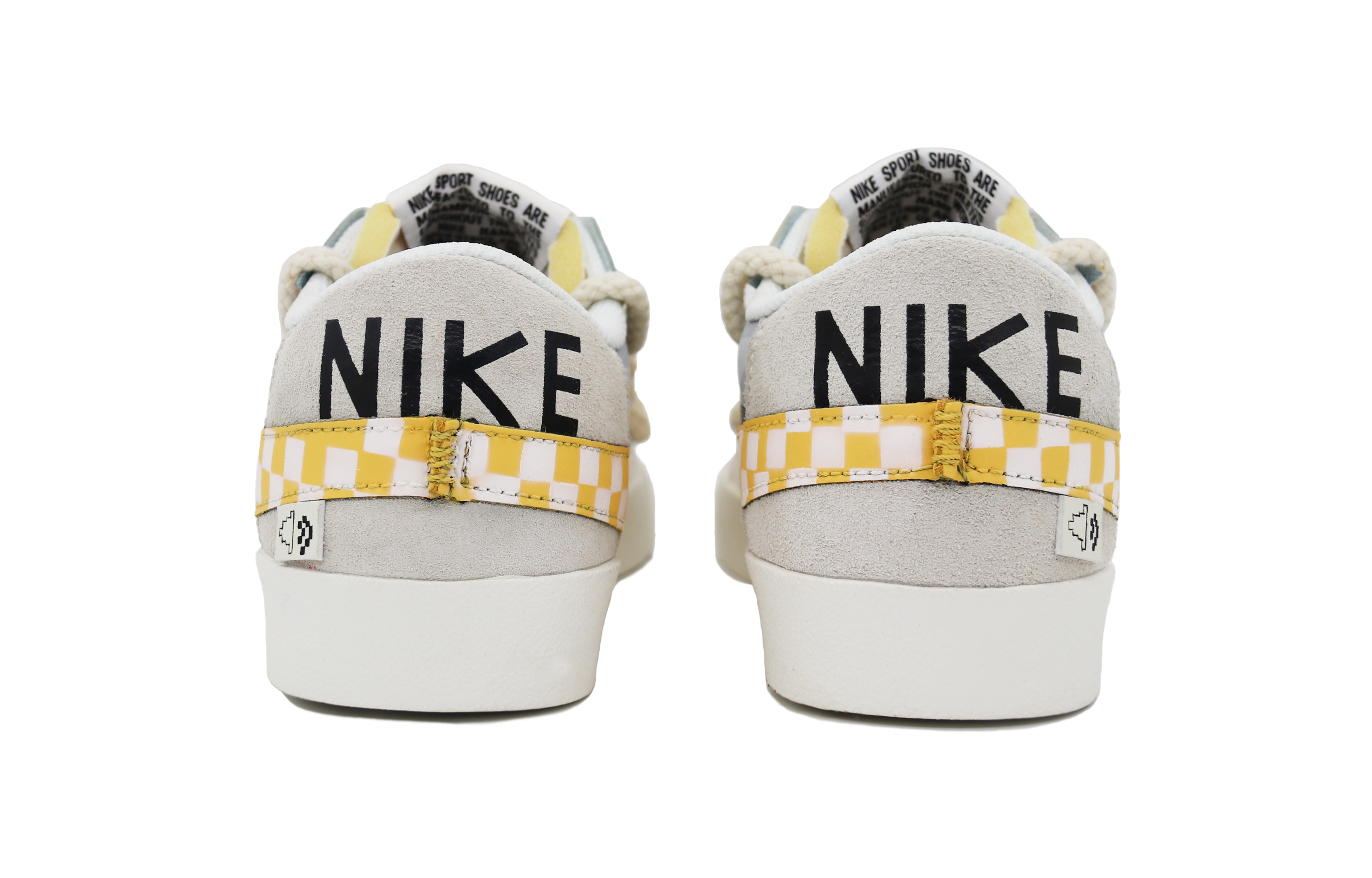 Shop (W) 定制鞋-Nike Blazer Low '77 Jumbo '网络之心 棋盘格' DQ1470-101(Team31-女款赛博之心)