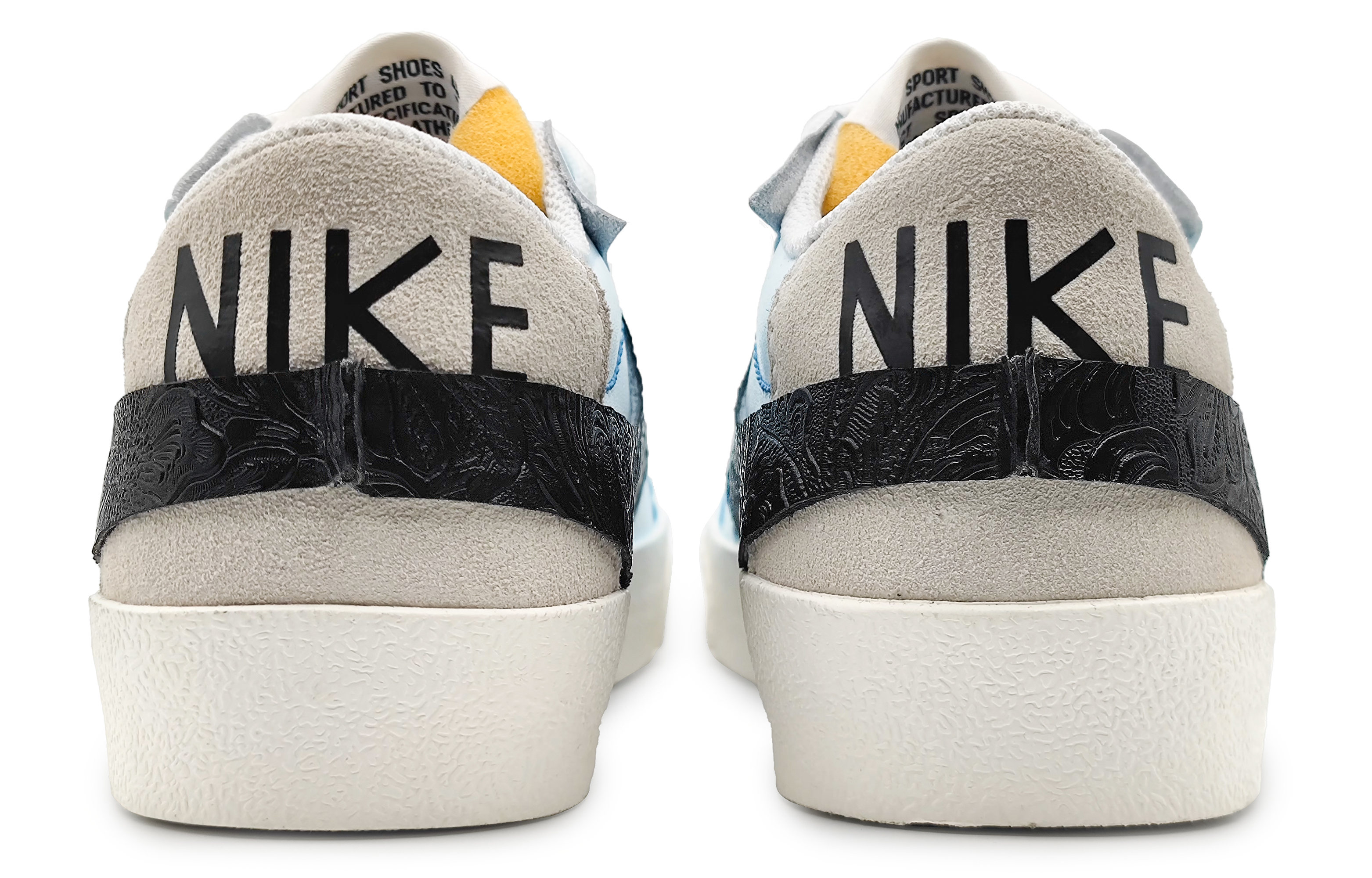 Purchase (W) [Sepatu Kustom] Nike Blazer Low '77 Jumbo 'Biru Coklat' DQ1470-101(Team16-女款极简拼接蓝)