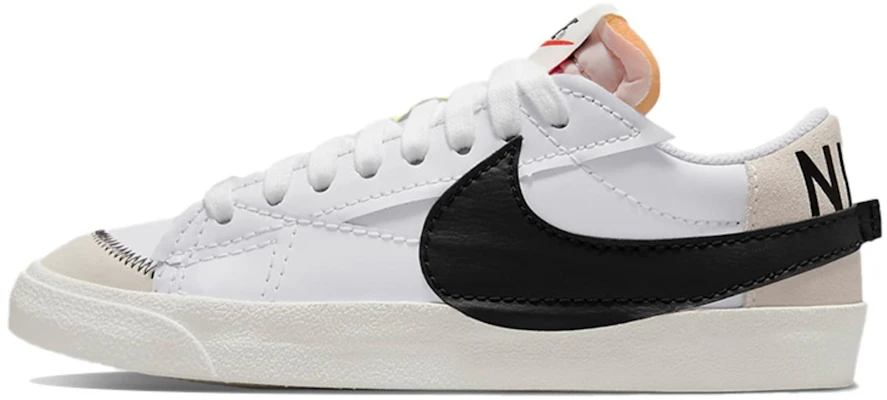 【客製球鞋】Nike Blazer Low 77 Jumbo 極簡拼接 雕花皮勾 浮雕 皮貼 低筒 板鞋 女款 藍棕 Sizing 【客製球鞋】Nike Blazer Low 77 Jumbo 極簡拼接 雕花皮勾 浮雕 皮貼 低筒 板鞋 女款 藍棕