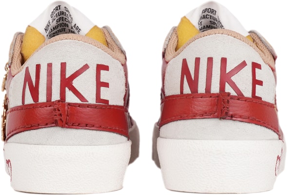(W) 나이키 블레이저 로우 '레드 골드 웨딩' 커스텀 (Nike Blazer Low '레드 골드 웨딩' 커스텀) DQ1470-105-486412 Shop (W) 나이키 블레이저 로우 '레드 골드 웨딩' 커스텀 (Nike Blazer Low '레드 골드 웨딩' 커스텀) DQ1470-105-486412