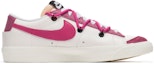 Buy (W) Zapatillas Nike Blazer Low 'Doble Swoosh Desconstruido Rosa Blanco' DC4769-102(Team22-活力双勾A-BOX)
