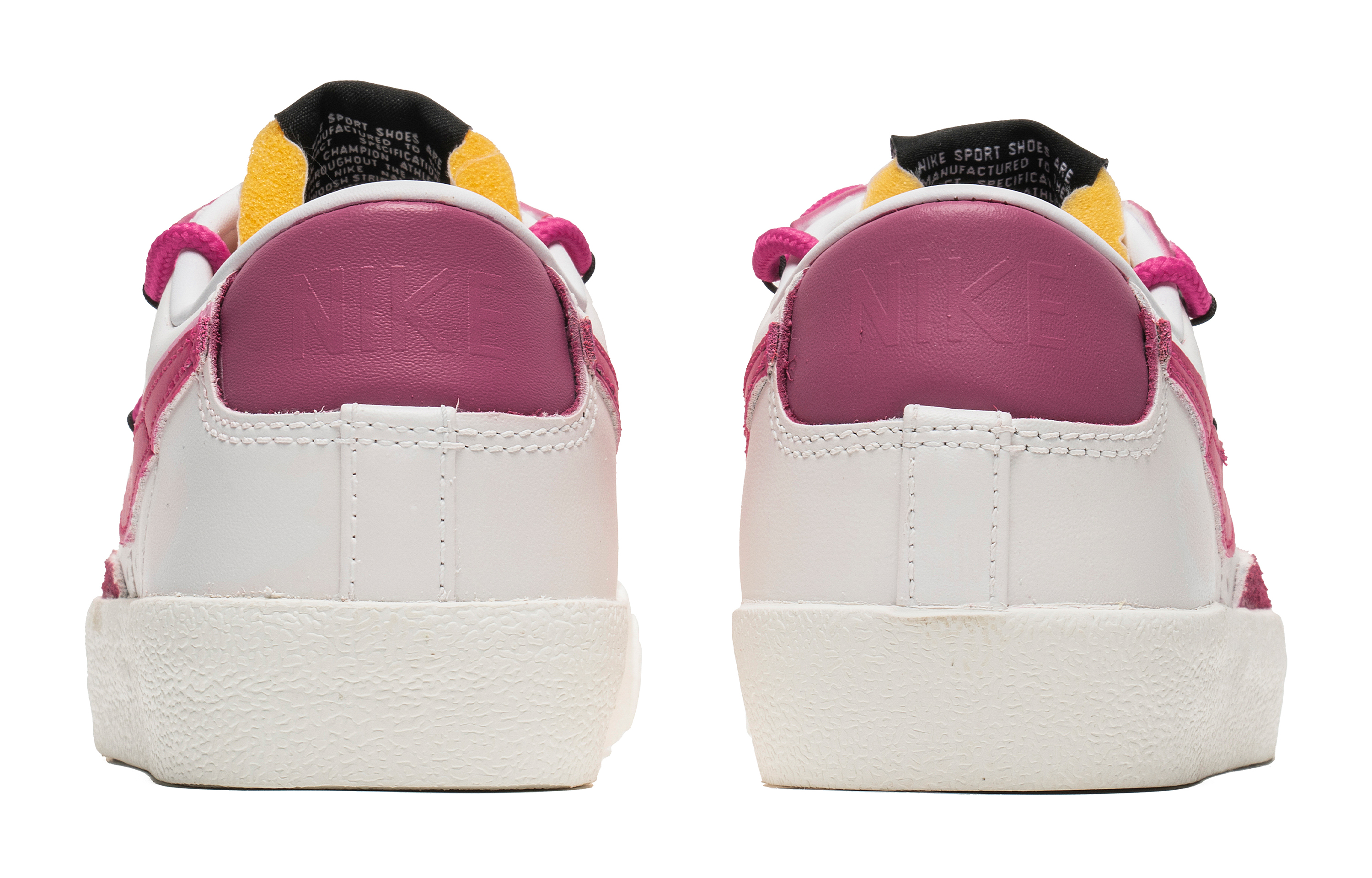 Lookbook (W) Zapatillas Nike Blazer Low 'Doble Swoosh Desconstruido Rosa Blanco' DC4769-102(Team22-活力双勾A-BOX)