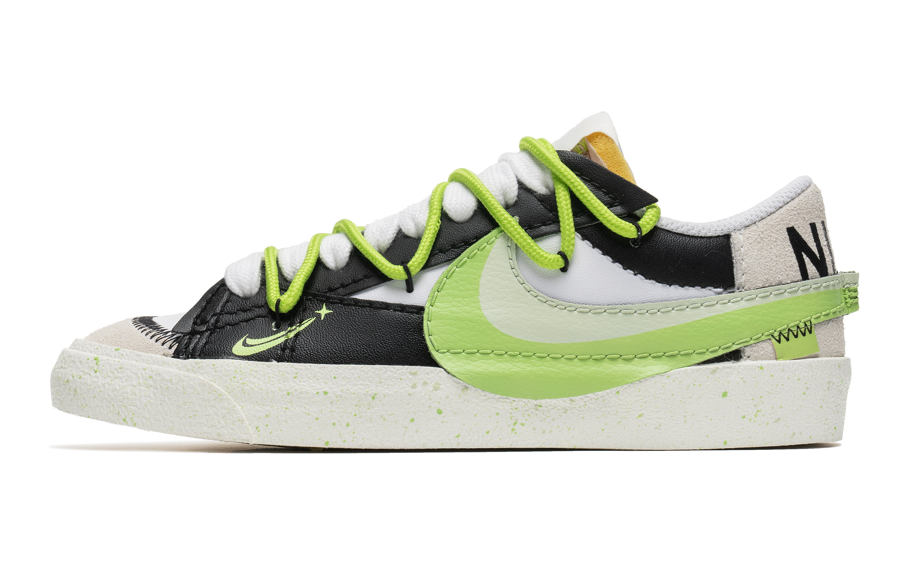 Buy (W) 나이키 블레이저 로우 '아보카도 썸머 스플래터' DQ1470-101(Team22-牛油果三勾A-BOX)