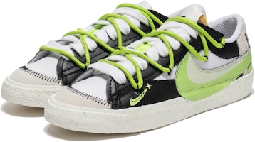 【客製化球鞋】 Nike Blazer Low 牛油果三勾 夏日主題 水墨風 低筒 運動鞋 女款 黑白綠 Lookbook 【客製化球鞋】 Nike Blazer Low 牛油果三勾 夏日主題 水墨風 低筒 運動鞋 女款 黑白綠