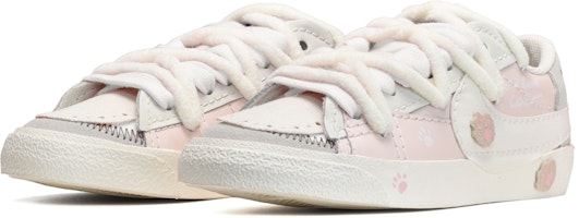 【訂製球鞋】Nike Blazer Low 77 Jumbo 低筒 板鞋 女款 黑白粉 Lookbook 【訂製球鞋】Nike Blazer Low 77 Jumbo 低筒 板鞋 女款 黑白粉