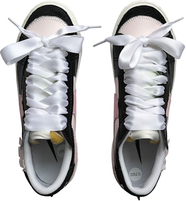【訂製球鞋】Nike Blazer BLACKPINK 簡約 噴塗 減震輕便 低筒 滑板鞋 女款 黑粉 Details for 【訂製球鞋】Nike Blazer BLACKPINK 簡約 噴塗 減震輕便 低筒 滑板鞋 女款 黑粉