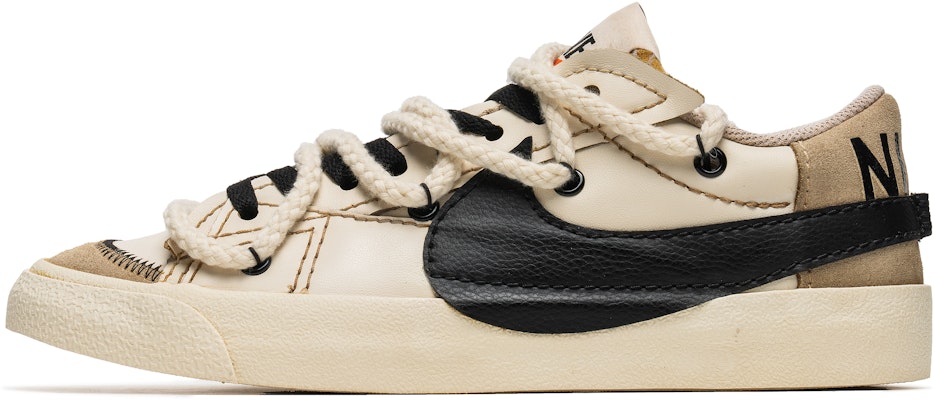 【訂製球鞋】Nike Blazer Low 咖啡染 簡約百搭 浸染 解構雙鞋帶 低筒 板鞋 女款 白棕 Buy 【訂製球鞋】Nike Blazer Low 咖啡染 簡約百搭 浸染 解構雙鞋帶 低筒 板鞋 女款 白棕