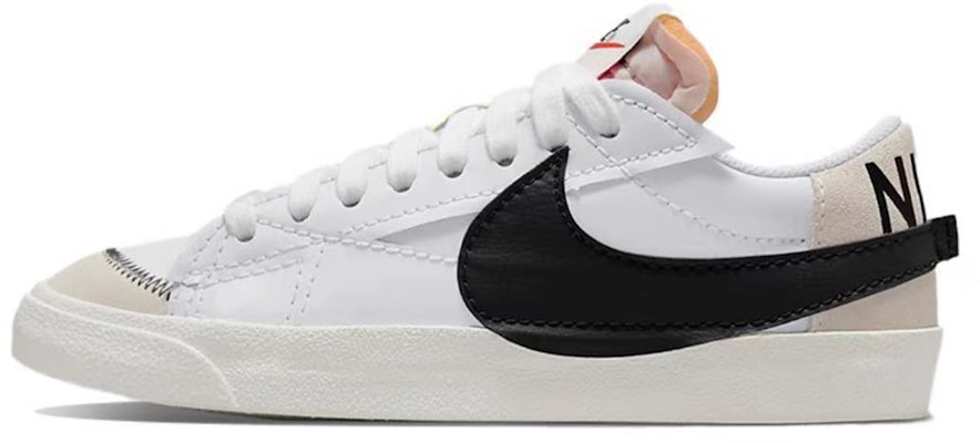 【訂製球鞋】Nike Blazer Low 咖啡染 簡約百搭 浸染 解構雙鞋帶 低筒 板鞋 女款 白棕 Details for 【訂製球鞋】Nike Blazer Low 咖啡染 簡約百搭 浸染 解構雙鞋帶 低筒 板鞋 女款 白棕